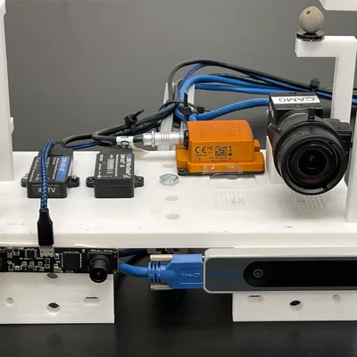 VI-Rig with 4 IMUs and 5 cameras